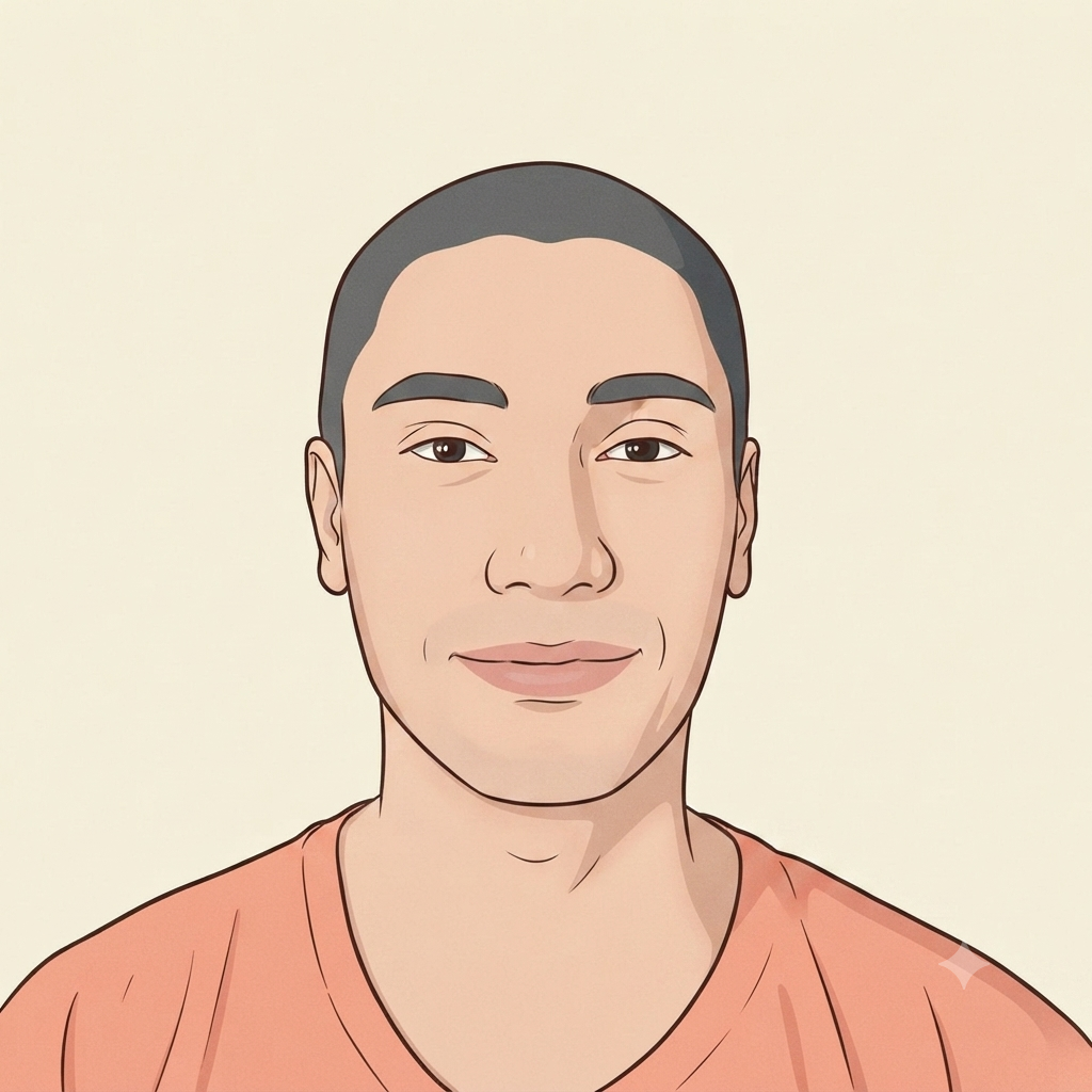 Retrato ilustrado de Mauricio