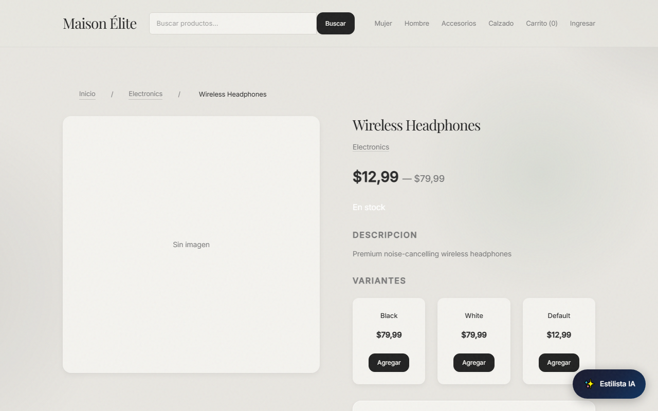 Ecommerce MVP — Producto — ficha de producto.